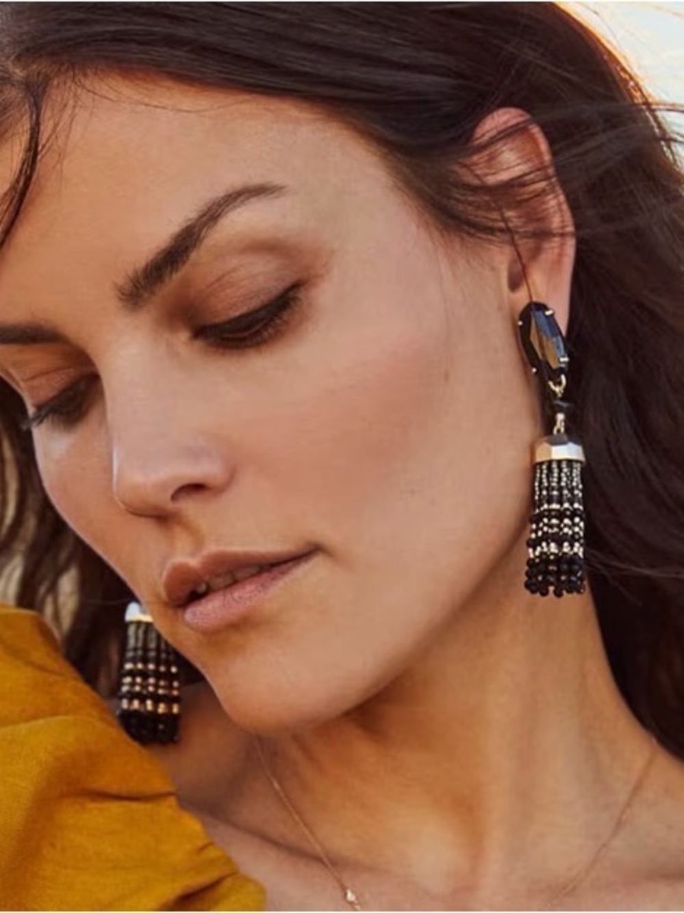 Kendra Scott Dove Statement Earrings in Gold